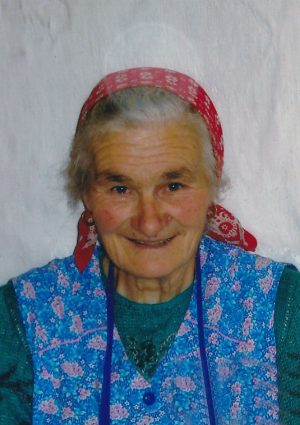 Portrait von Maria Wwe. Baumgartner geb. Lamprecht  –  Winkler-Mutter in Spinges