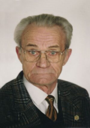 Portrait von Anton Huber  Spenglermeister i.R.
