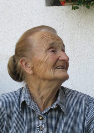Portrait von Rosa Runggatscher geb. Pernthaler